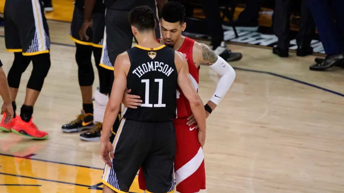 Danny Green recalls Klay Thompson NBA Finals injury, Warriors villain