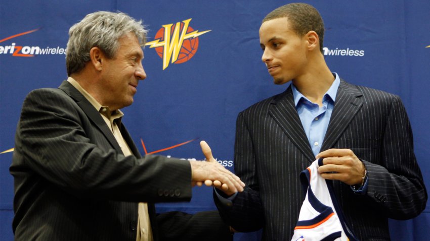 [CSNBY] Travis Schlenk shares story from moments before Warriors drafted Steph Curry