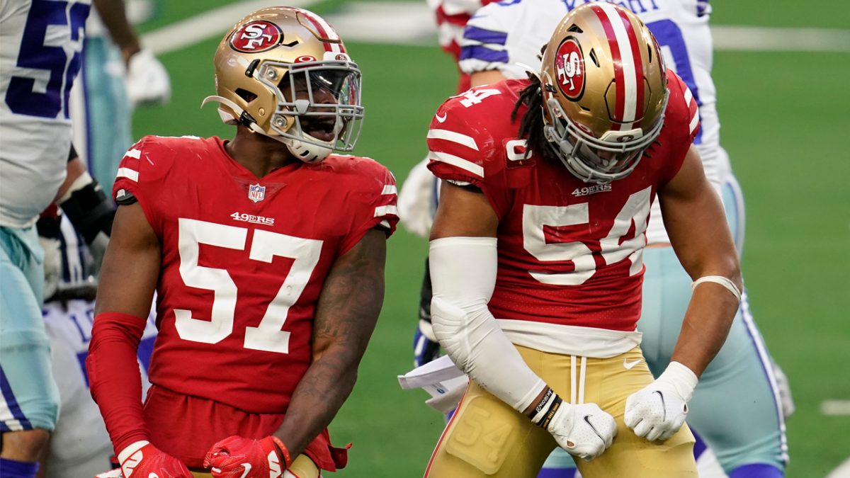 Kyle Shanahan likens 49ers’ Fred Warner and Dre Greenlaw to Bears All-Pro duo – NBC Sports Bay Area & California