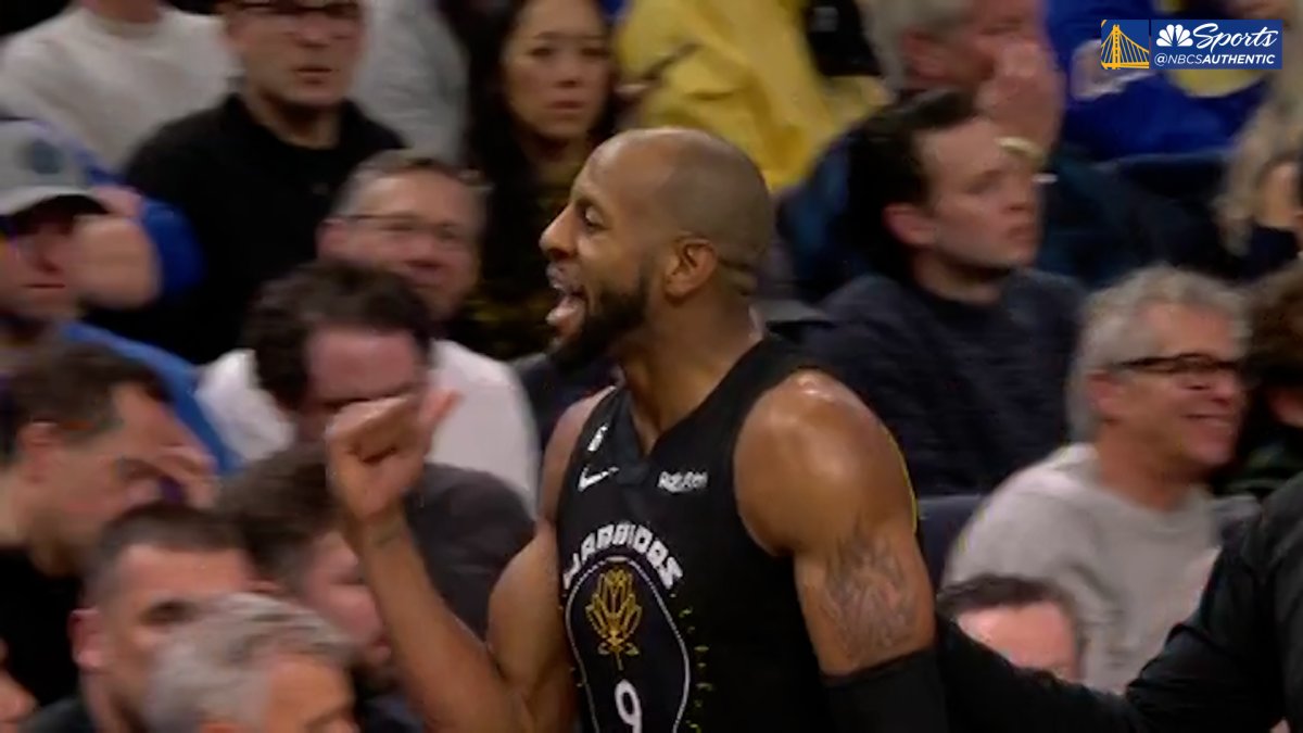 Warriors’ Andre Iguodala fined after ejection for throwing ball into