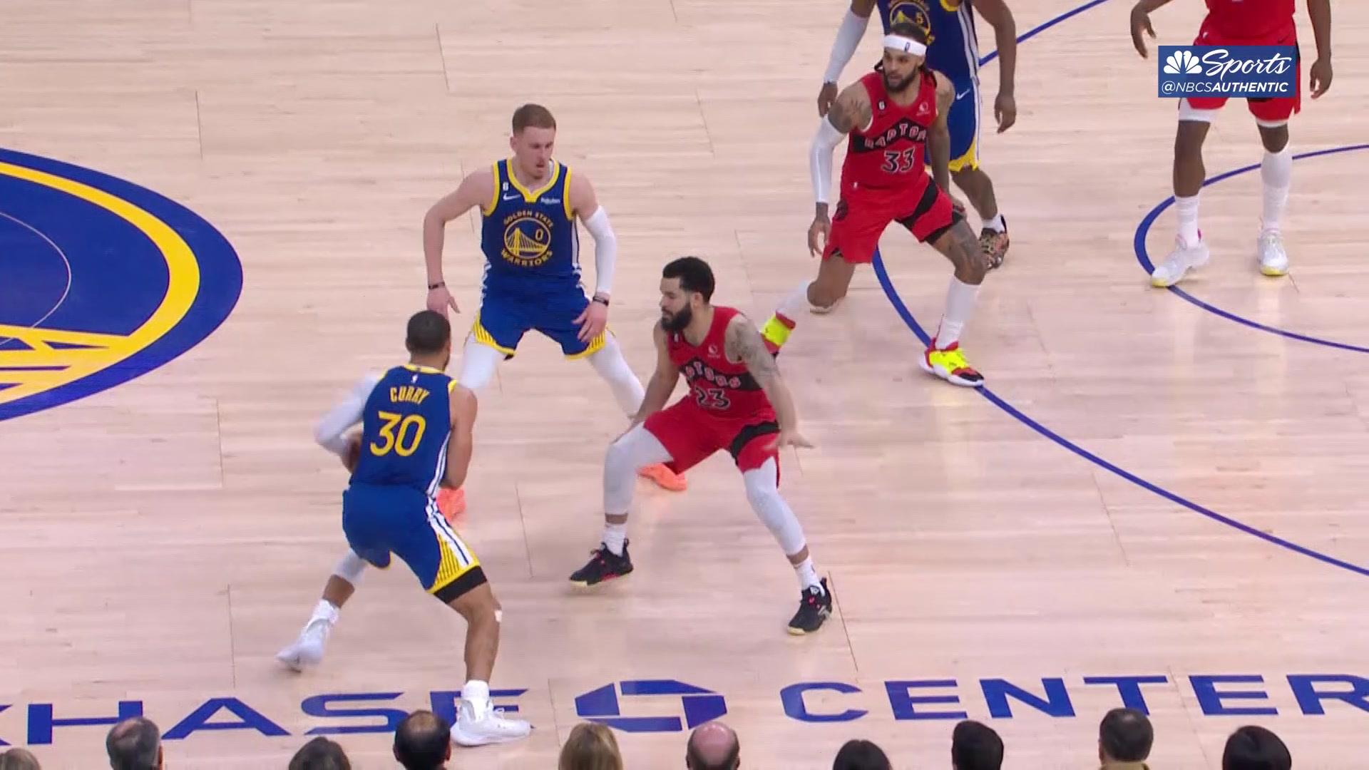 Steph Curry dances on Mavericks after 3-pointer in West finals Game 1 – NBC  Sports Bay Area & California