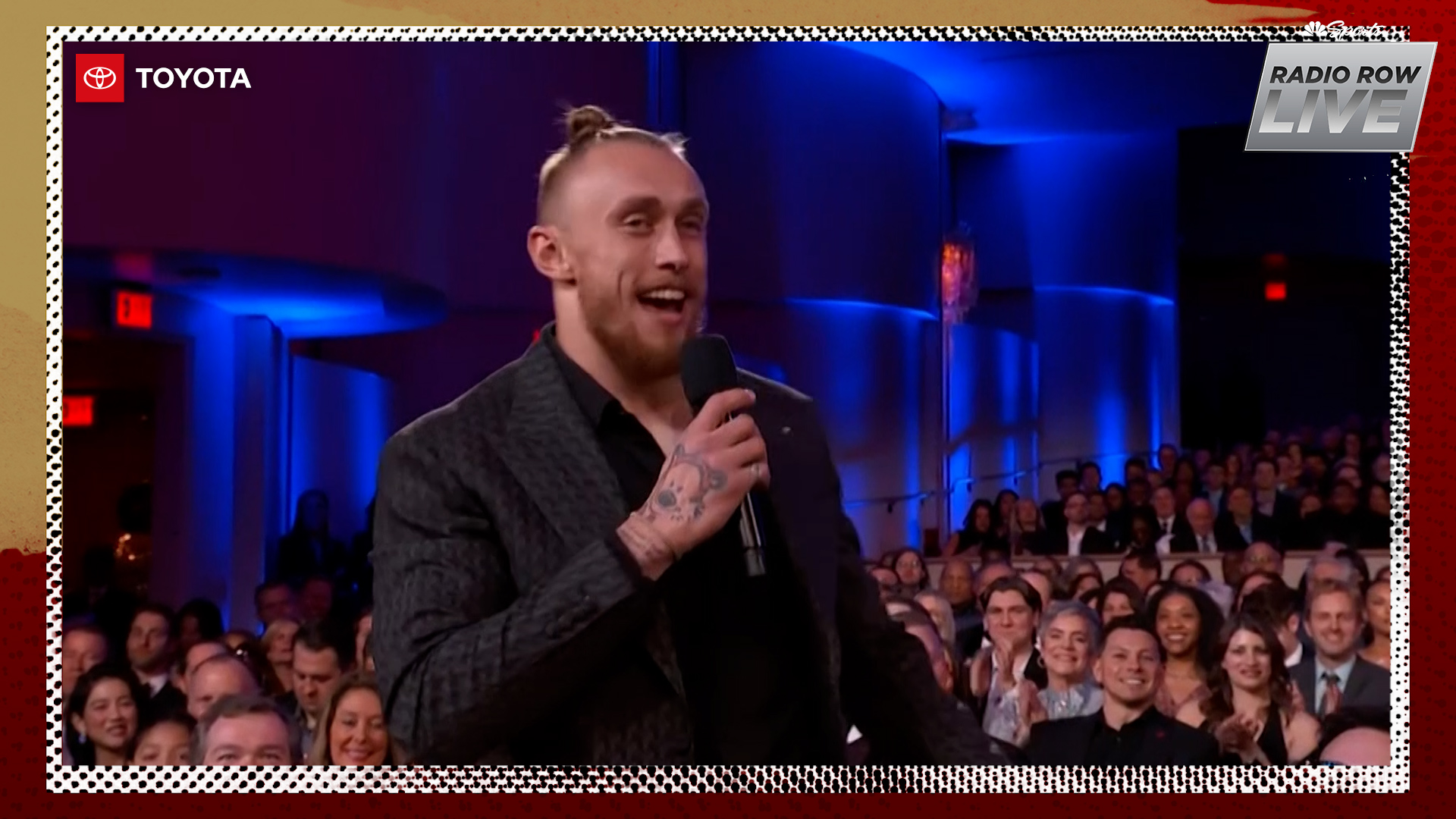 George Kittle Sings About the 49ers' Season at NFL Honors (Video