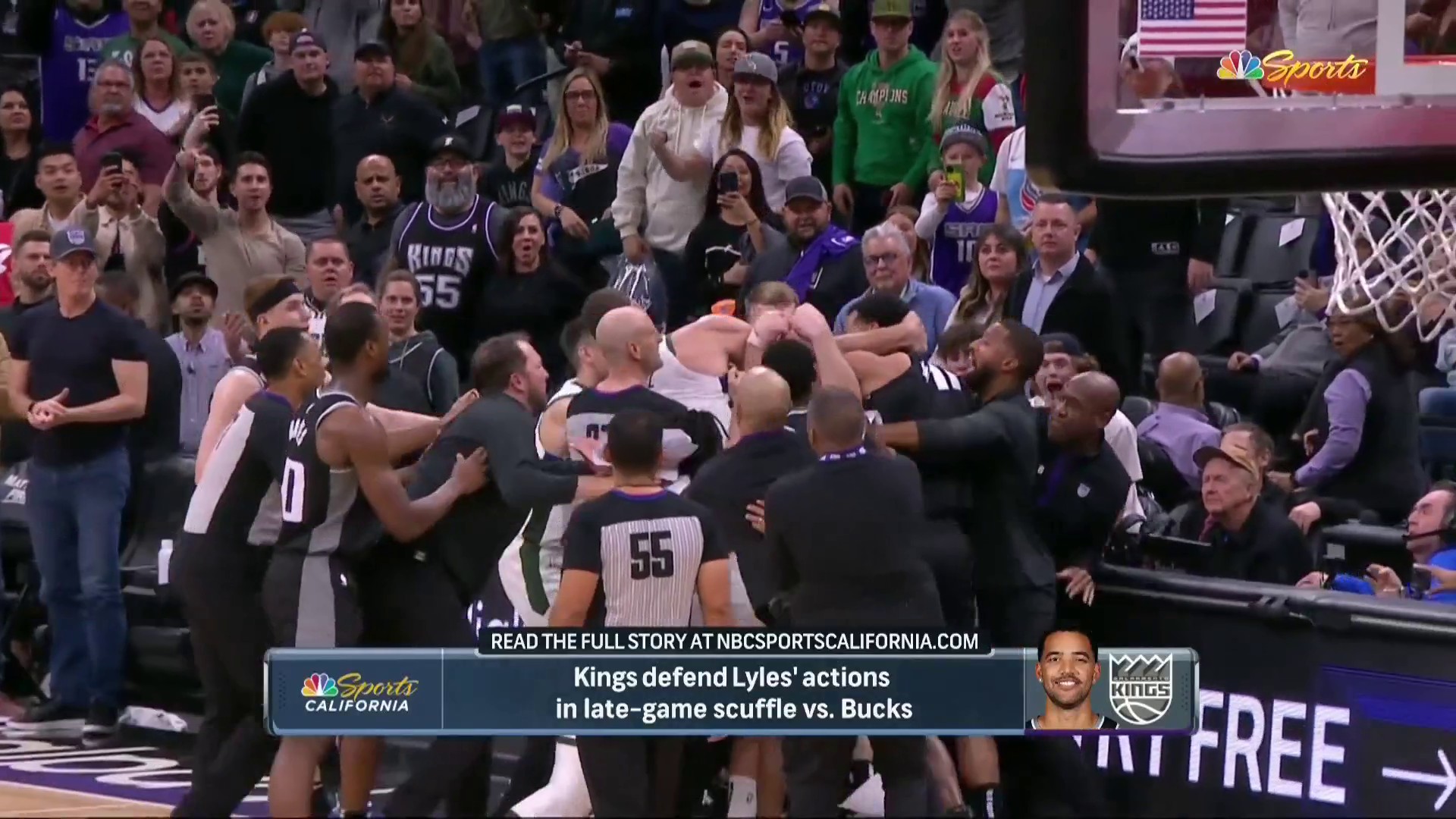 Trey Lyles Suspended One Game For Role In Kings-Bucks Incident – NBC ...