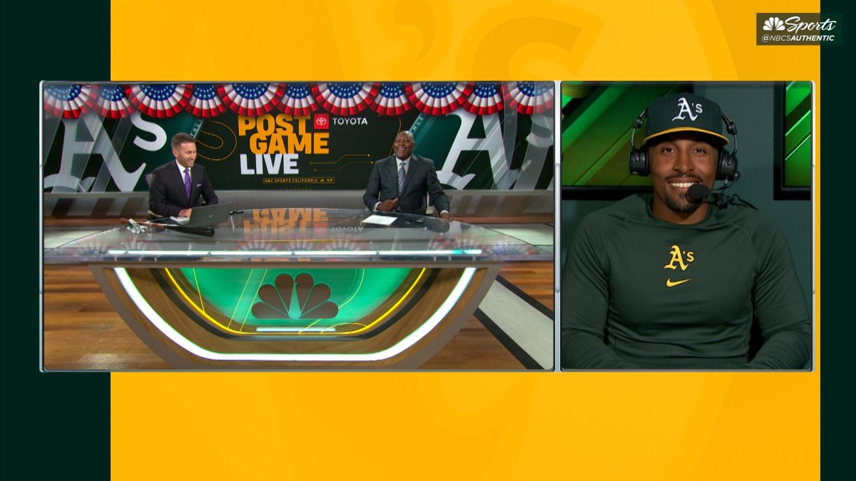 Tony Kemp, Athletics unveiling new brand of baseball in 2023 MLB season –  NBC Sports Bay Area & California