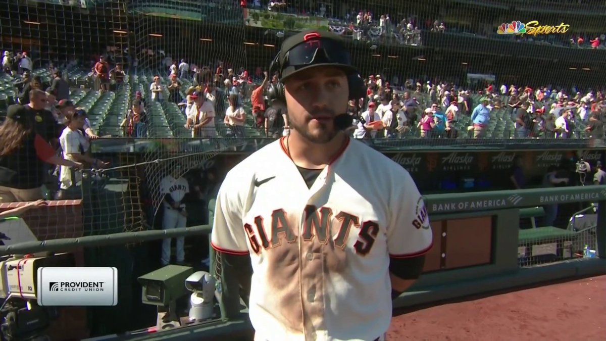 Giants' J.D. Davis describes plate approach for game-tying home