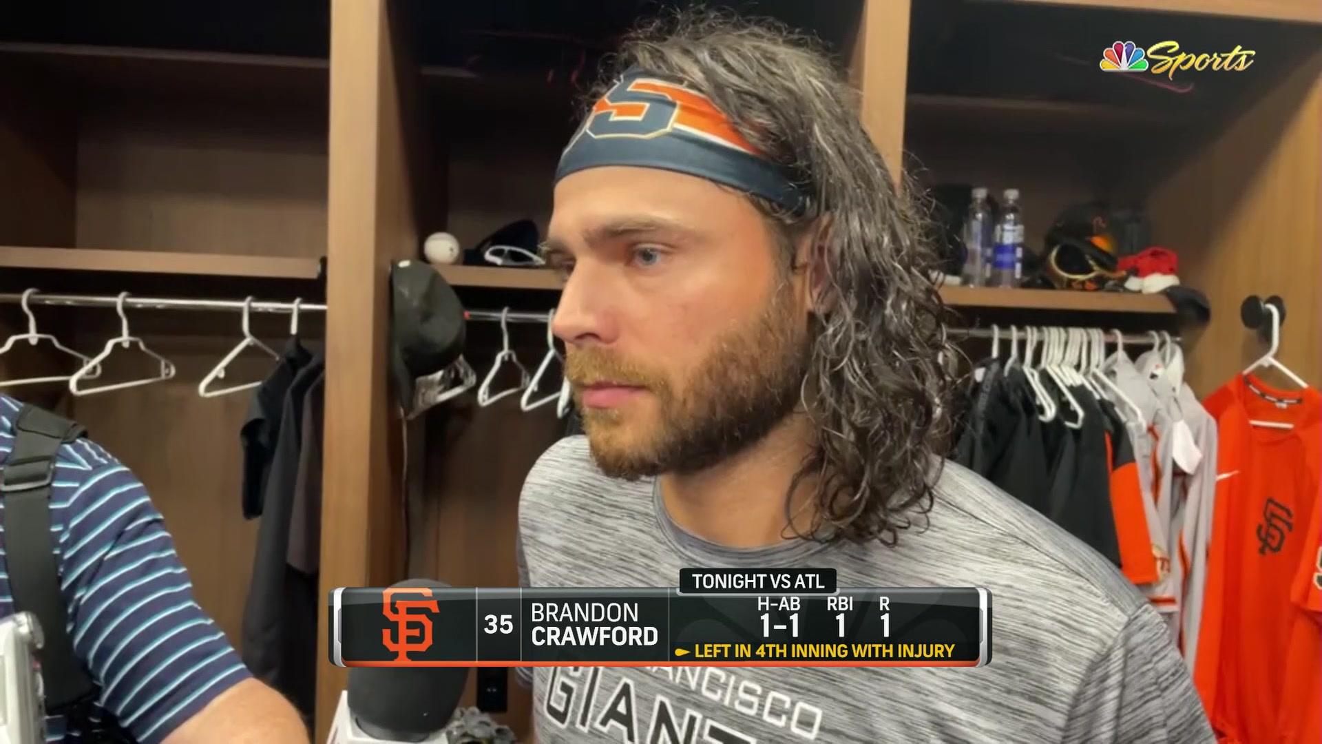 Giants notes: Brandon Crawford's sore knee opens a host of