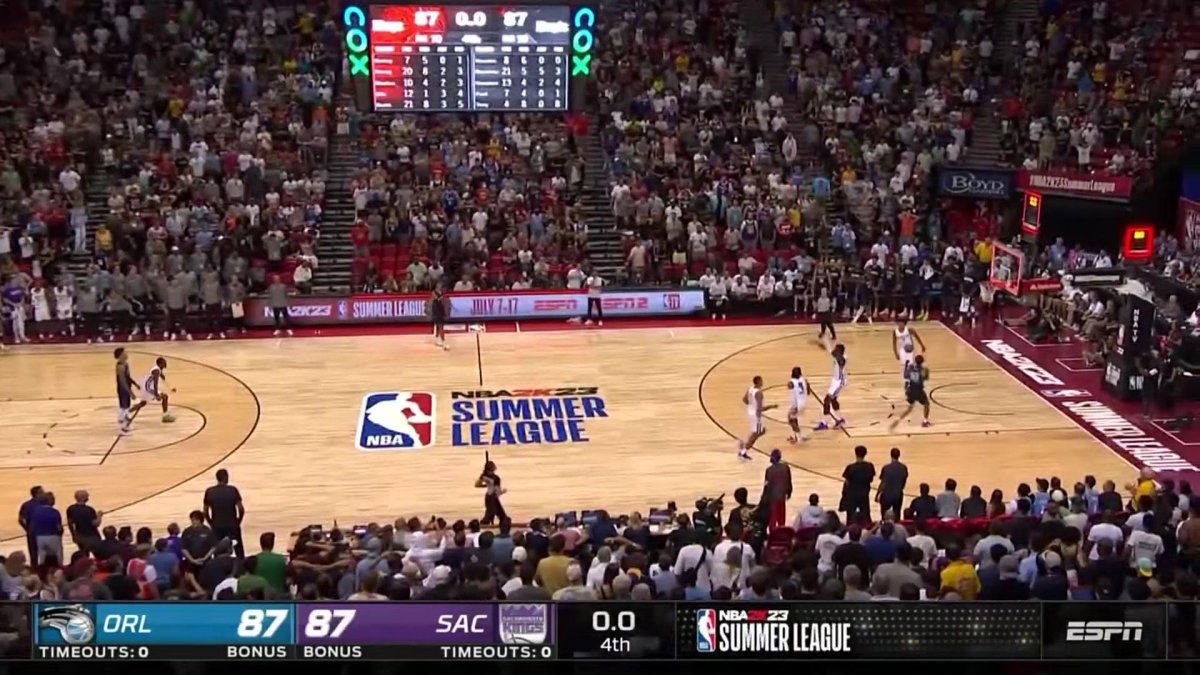 NBA Summer League: Kings' Keegan Murray hits buzzer-beating 3-pointer
