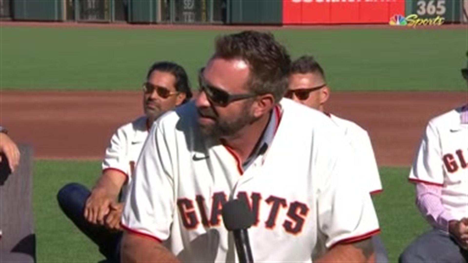 Tour of the Giants Clubhouse with Jeremy Affeldt 