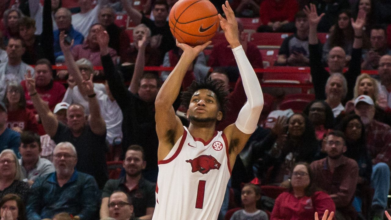 <p><strong>Measurables:</strong> 6-foot-5, 180 pounds<br />
<strong>Age:</strong> 21</p>
<p>Joe didn’t have the sophomore season he was shopping for, but there is still a lot to like from the Arkansas product. He can shoot from the outside, create space for himself and projects as a floor spacer at the NBA level. He has a 6-foot-10 wingspan and solid defensive instincts, making him another 3-and-D prospect for the Warriors to consider. </p>
<p>He’s projected to go anywhere from the mid-40s to the end of the second round and there is a solid shot he is on the board when the Warriors select.</p>