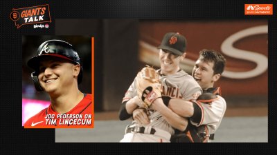 Lincecum in his Fade to Black uniform.