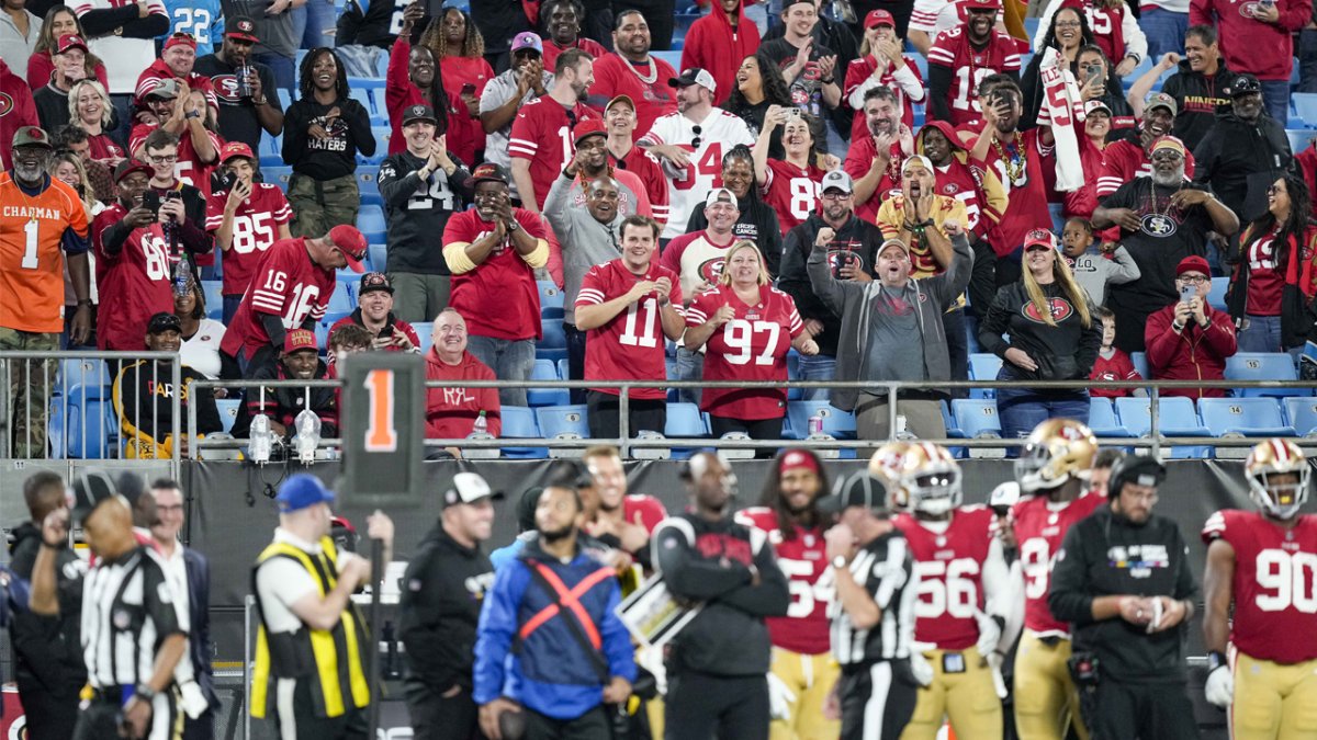 49ers fans expected to outnumber Falcons fans in Atlanta, per Vivid Seats –  NBC Sports Bay Area & California