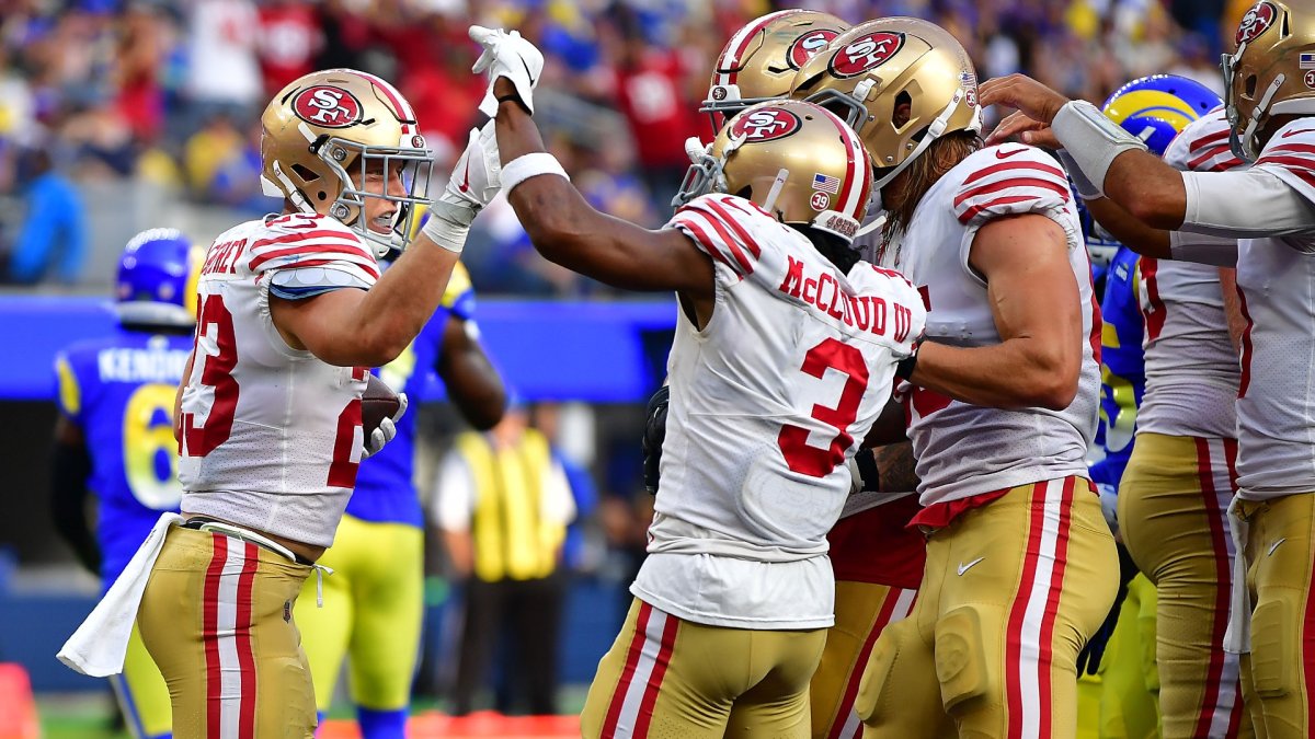 Elijah Mitchell, Azeez Al-Shaair expect to play in 49ers-Chargers Week 10  game – NBC Sports Bay Area & California