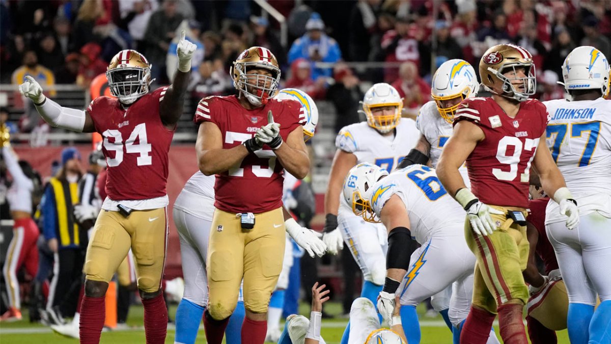 49ers vs. Chargers score, takeaways: San Francisco's defense shuts down  Justin Herbert, L.A. offense 