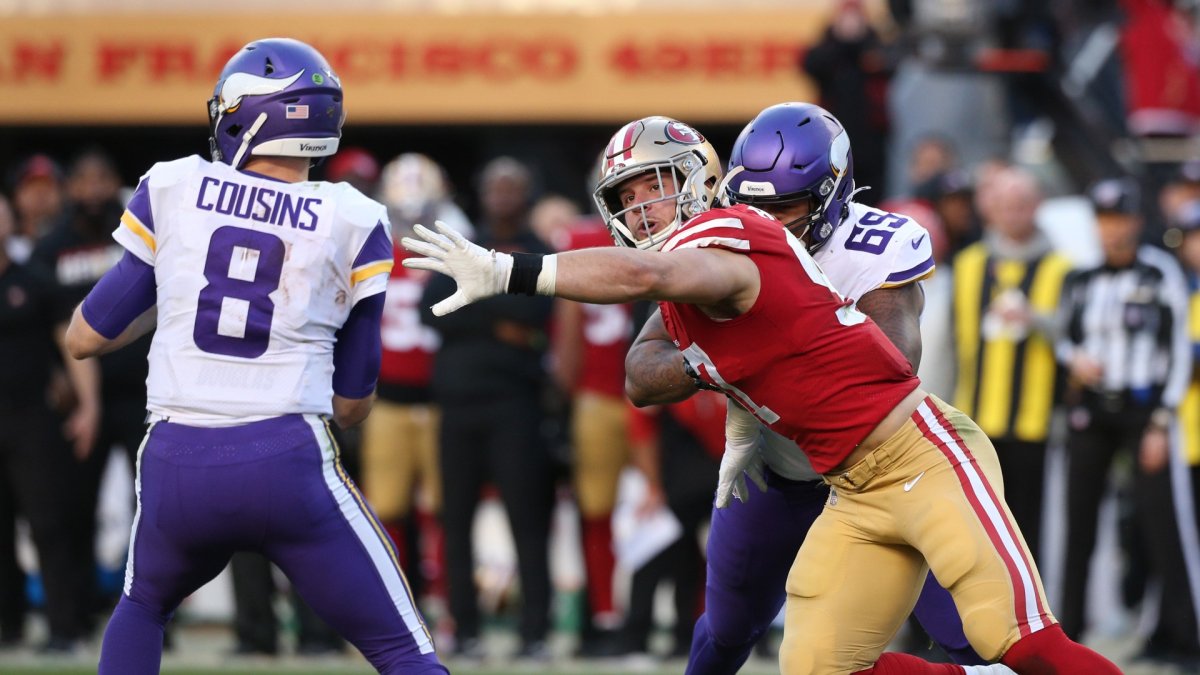 where to watch vikings 49ers live