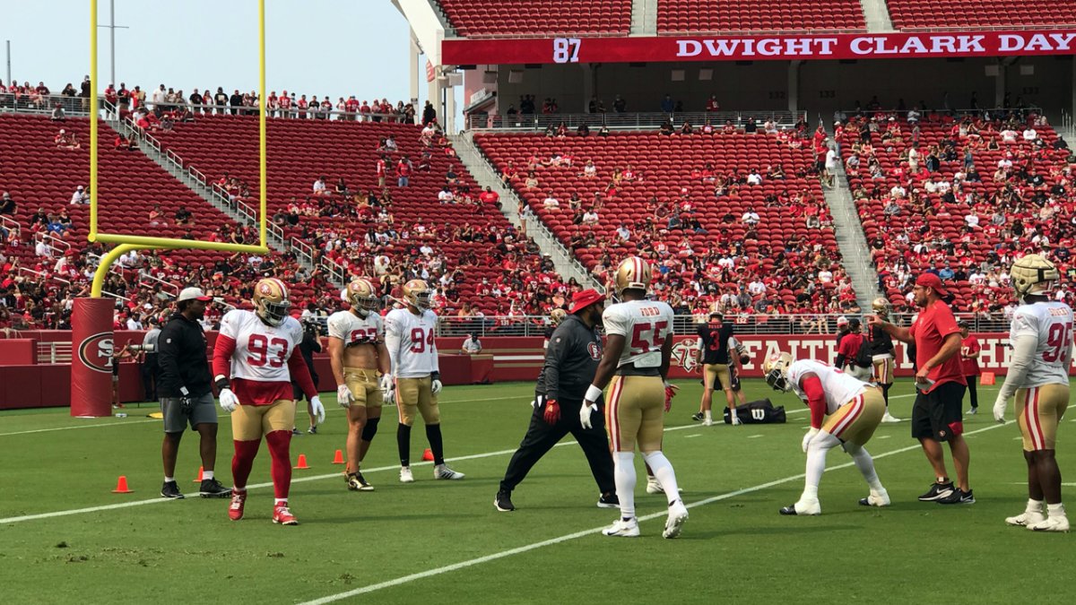 49ers training camp: What scared the (bleep) out of Trent Williams at  Levi's Stadium practice? – Daily Democrat