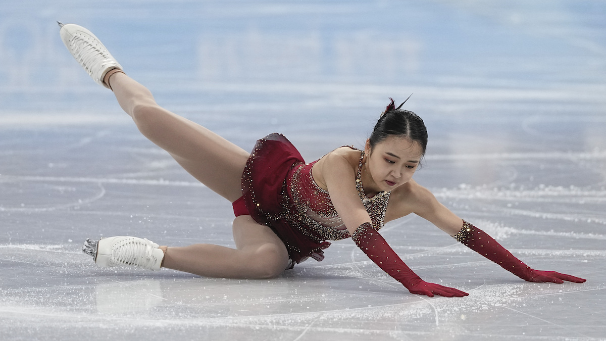 US-born Figure Skater Zhu Yi Slammed Online After Falling in