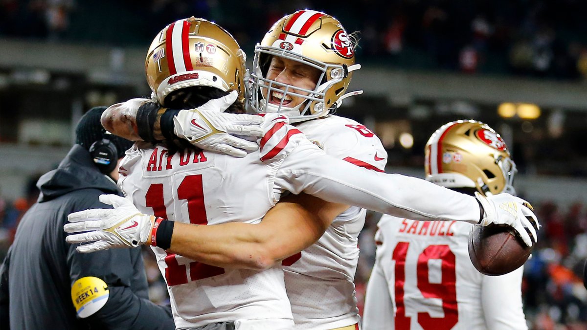 Watch 49ers WR Brandon Aiyuk overtime game-winner vs. Bengals