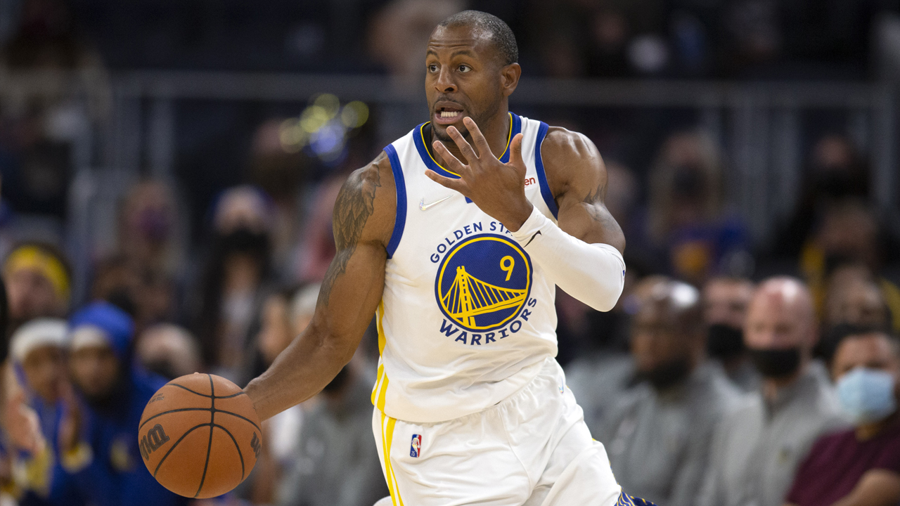 Andre Iguodala's found his perfect basketball place shutting down