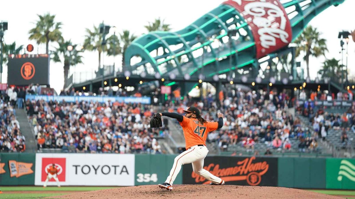 Watch Johnny Cueto's funny way of getting Oracle Park's music changed – NBC  Sports Bay Area & California