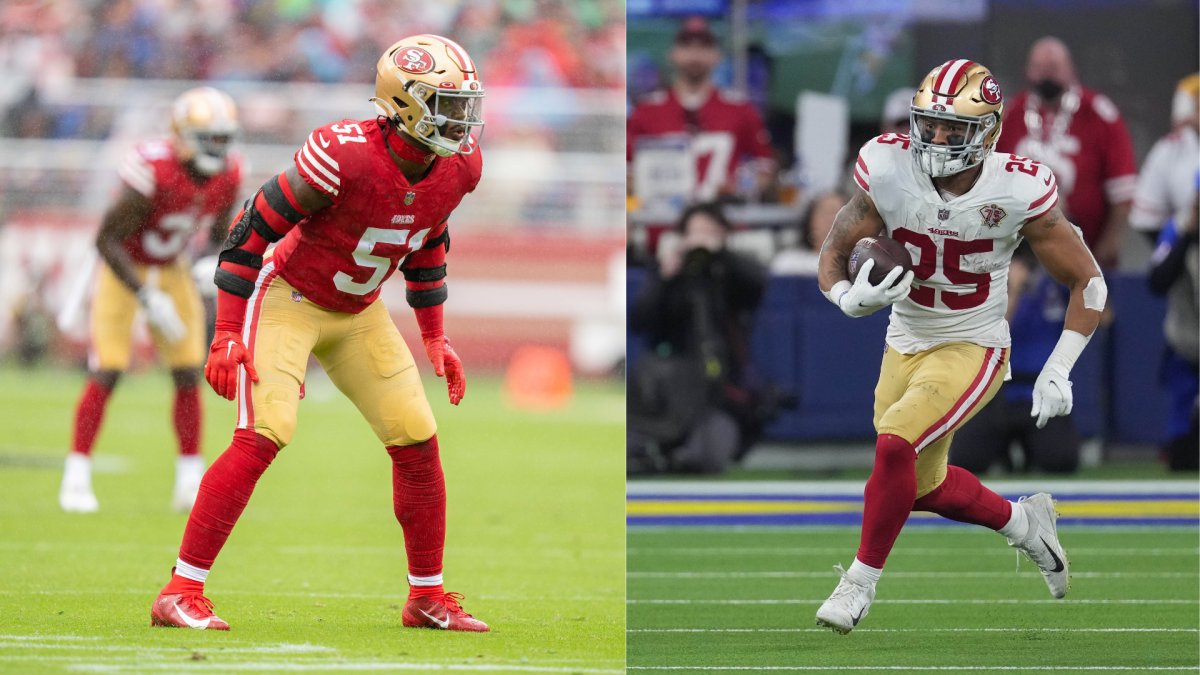 Elijah Mitchell out, Azeez Al-Shaair doubtful for 49ers against