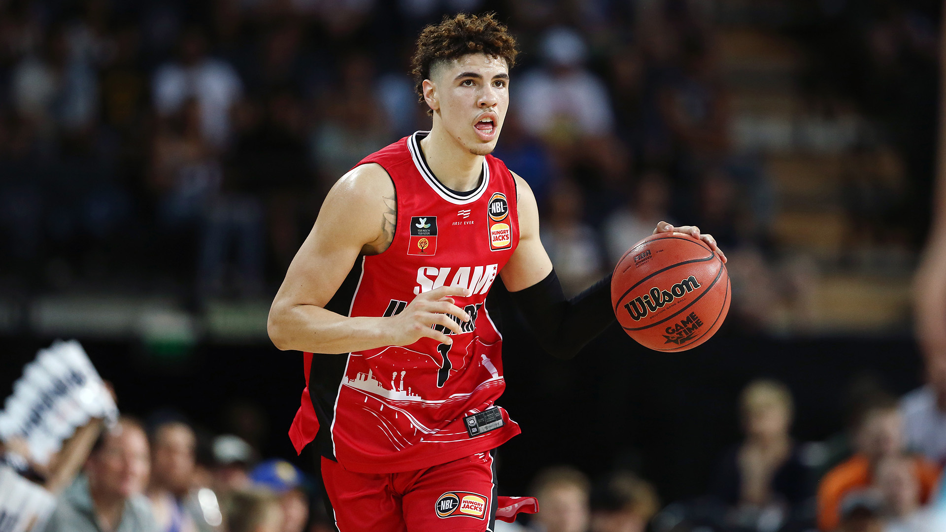 <p>Wednesday night will give the first indication as to where the future of the Big Baller Brand will be headed, as all of the teams in the top five have been linked to Ball at some point.</p>
<p>He also remains the most polarizing lottery prospect, with some viewing Ball as a future superstar and others foreseeing significant struggles at the NBA level.</p>
<p>Ball believes he was "born" to be the No. 1 pick, and Minnesota very well could draft Ball with the top selection and pair him with Russell to form a talented backcourt with two ball-dominant guards.</p>
<p>If he ultimately isn't selected first, it's hard to imagine Steve Kerr and the Warriors wanting to try and pair Ball's personality with the Warriors' veteran core.</p>
<p><strong>Stock:</strong> Sell</p>