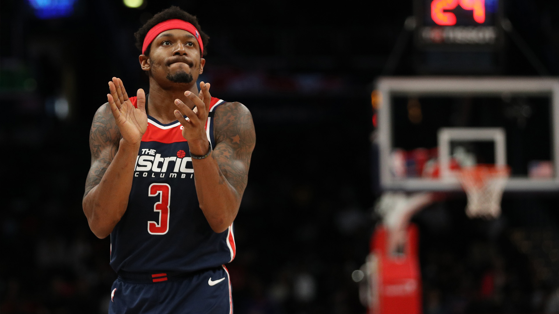 <p>Beal alongside Curry, Thompson and Green would be a sight to behold next season.</p>

<p>The first problem is that we don't really know what the Wizards want to do. They are waiting for John Wall to return from rehabbing his ruptured Achilles and don't appear to want to hit the reset button entirely.</p>

<p>If Beal demands a trade that would make things more interesting, obviously. A potential deal would include Wiggins, the No. 2 pick and the Minnesota Timberwolves' 2021 first-round pick.</p>

<p>Should Beal ask out within the next month, there's certainly a trade to be made. It's unclear if the Warriors would have the best offer, but there's would rank right up there.</p>

<p>At the moment, this doesn't pass the smell test because we have no idea what the Wizards or Beal want to do.</p>

<p><strong>Likelihood of trade: </strong>Shaq making a fourth-quarter free throw (There's a chance but don't bank on it)</p>
