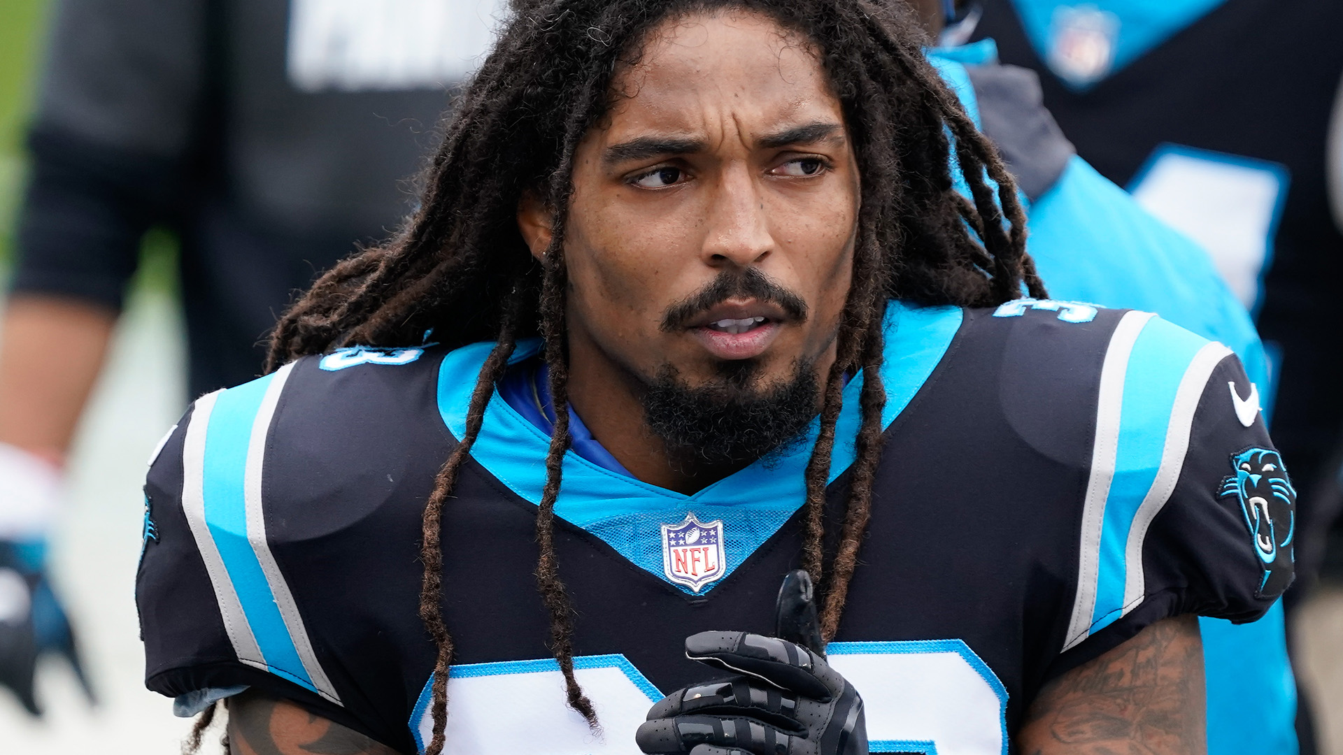 <p><strong>Position: Safety<br />
Age: 28<br />
Accrued seasons: 7 <br />
Previous teams: Carolina Panthers, Los Angeles Chargers, Arizona Cardinals</strong></p>
<p>One of the glaring needs on the 49ers' defense is depth on their secondary, and Tre Boston would offer leadership and experience to the group. The former Panther safety is coming off a productive stint having returned to the team that drafted him in the fourth round of the 2014 NFL Draft. </p>
<p>Boston’s Pro Football Focus grades took a hit in 2020, but it could be from switching back and forth from playing in the box and back out at free safety where he has been more productive. The seven-year vet would likely benefit from playing alongside Jimmie Ward and Fred Warner. </p>
<p>Over his seven-year career in the NFL, Boston has recorded 15 career interceptions, three quarterback sacks and 429 total tackles. The journeyman defender is projected to make a little over $2 million per year, which would make him an affordable addition to the 49ers secondary.</p>