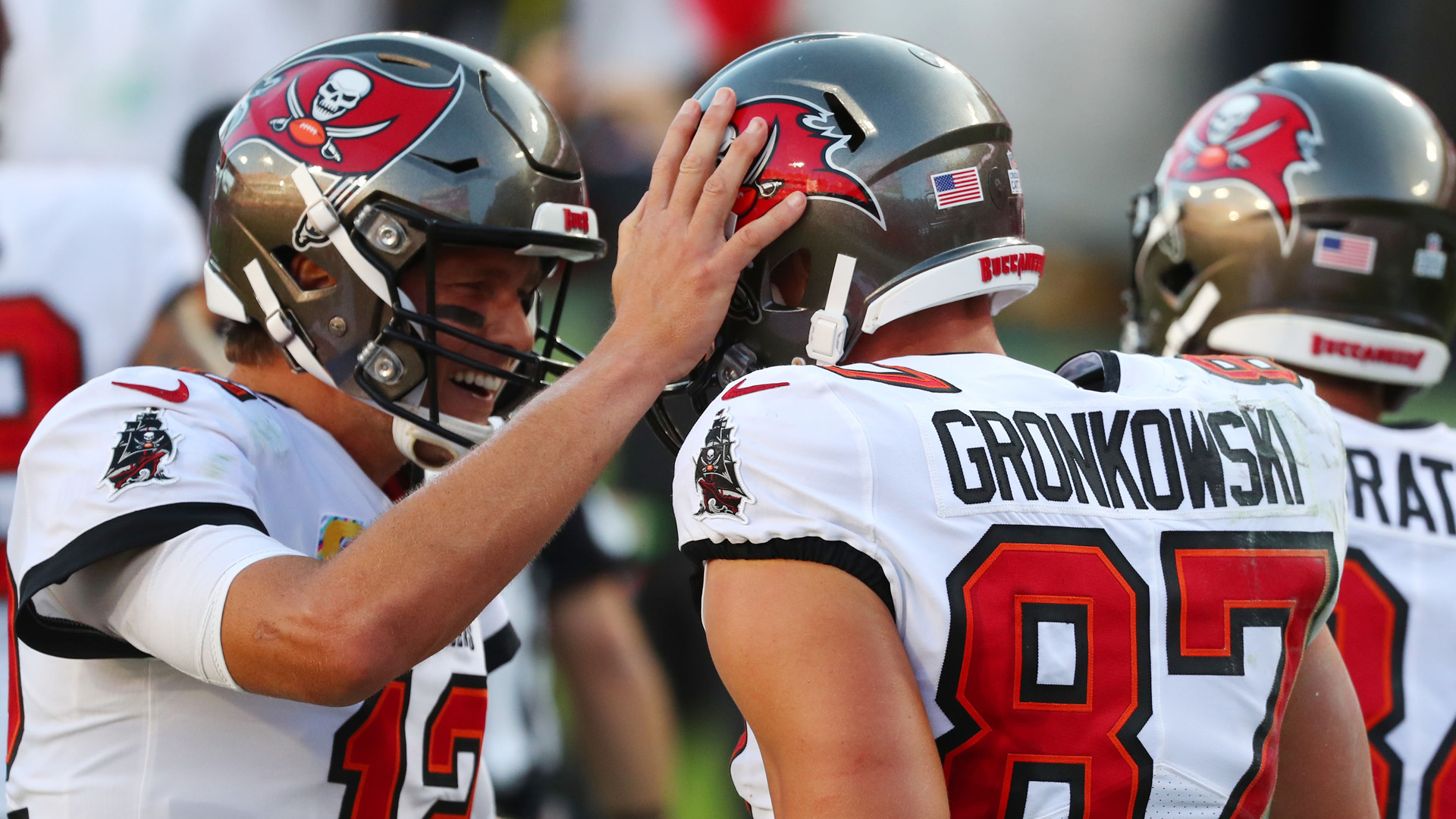 <p>Tom Brady and the Bucs have been hard to get a read on.</p>
<p>The Week 1 loss to the New Orleans Saints was understandable. They looked great during the three straight wins that followed. Then Brady had his senior moment in a Thursday night loss to the Chicago Bears with Mike Evans at about 50 percent and Chris Godwin out of action.</p>
<p>Rob Gronkowski has needed time to get back into football shape. He's not going to be a dominant force, but he can be better than the decoy he was during the first four weeks.</p>
<p>So, Sunday's game against the Green Bay Packers was supposed to be a measuring stick. The Packers were 4-0 and looked like the class of the conference. Aaron Rodgers had been dicing up defenses with all the fury of a Hall of Famer wanting to prove he wasn't done yet.</p>
<p>The potential NFC title game preview opened with Rodgers pelvic thrusting his way to a 10-0 lead. It was all Bucs after that.</p>
<p>The Bucs' swarming defense pressured Rodgers 12 times. He went 2-for-7 for 10 yards and four sacks when pressured. They picked him off twice -- one was returned for a touchdown -- and held him to a 35.4 passer rating.</p>
<p>Todd Bowles' defense held Aaron Jones to 15 yards on 10 carries.</p>
<p>The Bucs' defense now is No. 1 in yards allowed, yards per play and run defense. It's No. 2 in sack percentage, No. 5 in pass defense and No. 7 in scoring. They are legit.</p>
<p>On the other side, Brady had all of his weapons. Evans was healthier, Godwin was back in the lineup and Gronkowski reemerged from his slumber, catching five passes for 78 yards and a touchdown.</p>
<p>With all the pieces in the fold, the Bucs romped. Brady was efficient and relatively crisp. Ronald Jones ran for 113 yards and two scores.</p>
<p>Brady gets the headlines, but it's a ferocious defense and a healthy supporting cast that has the Bucs looking like NFC favorites.</p>