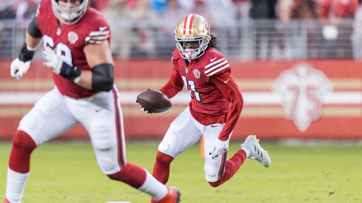 Kyle Shanahan Believes Brandon Aiyuk is 'Further Ahead' Than Most