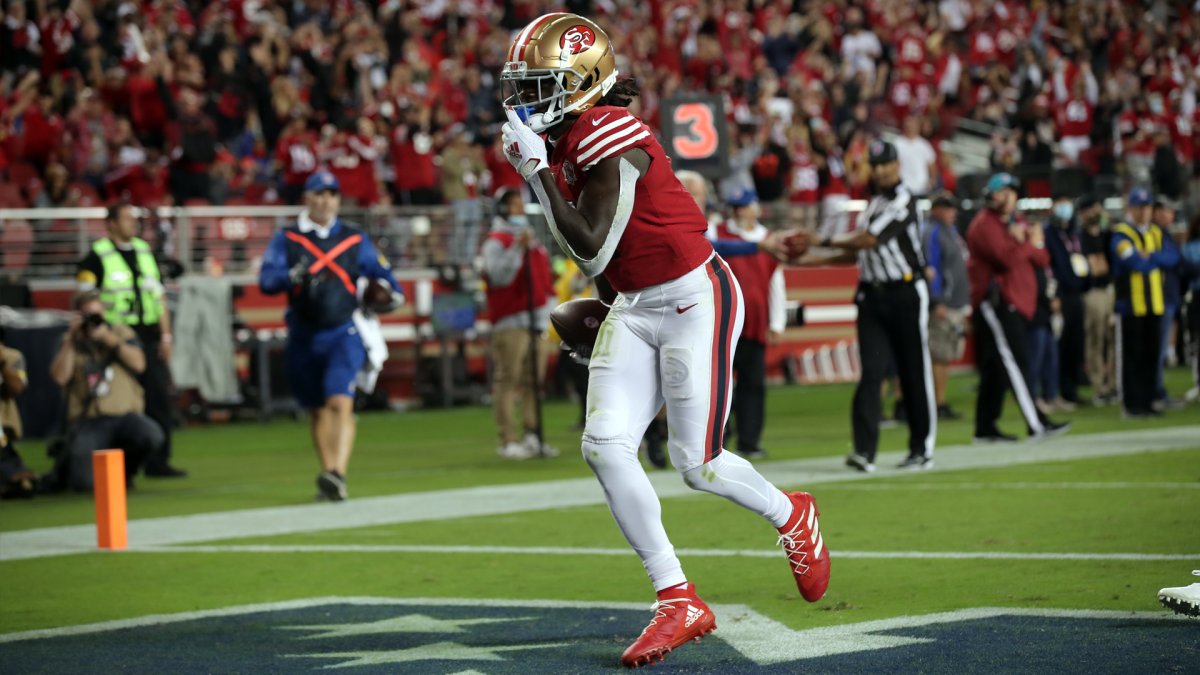 49ers John Lynch appears to indicate that Brandon Aiyuk will be a