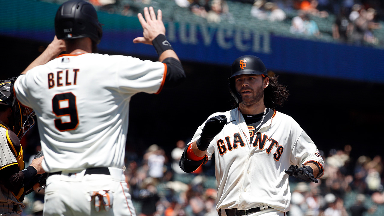 The Giants haven't had a 30-homer hitter since Barry Bonds in 2004