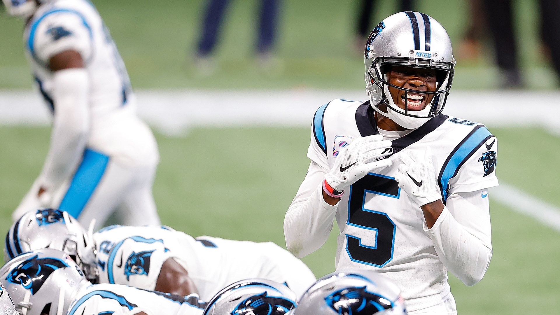 <p><strong>Line: </strong>N/A</p>

<p>There are some COVID questions with the Panthers, but it appears everyone should be on track to have everyone, including Christian McCaffrey, against the Broncos.</p>

<p>Denver emptied the tank against the Chiefs last week and still came up short. Now, the Broncos have lost cornerback A.J. Bouye to a suspension.</p>

<p>Give me the Panthers.</p>

<p><strong>Pick: </strong>Panthers 27, Broncos 20</p>
