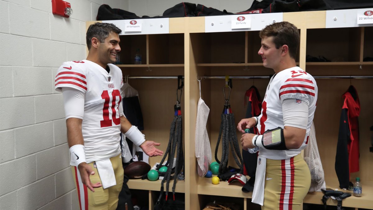 San Francisco 49Ers Brock Purdy Jimmy G Trey Lance Goodfellas A