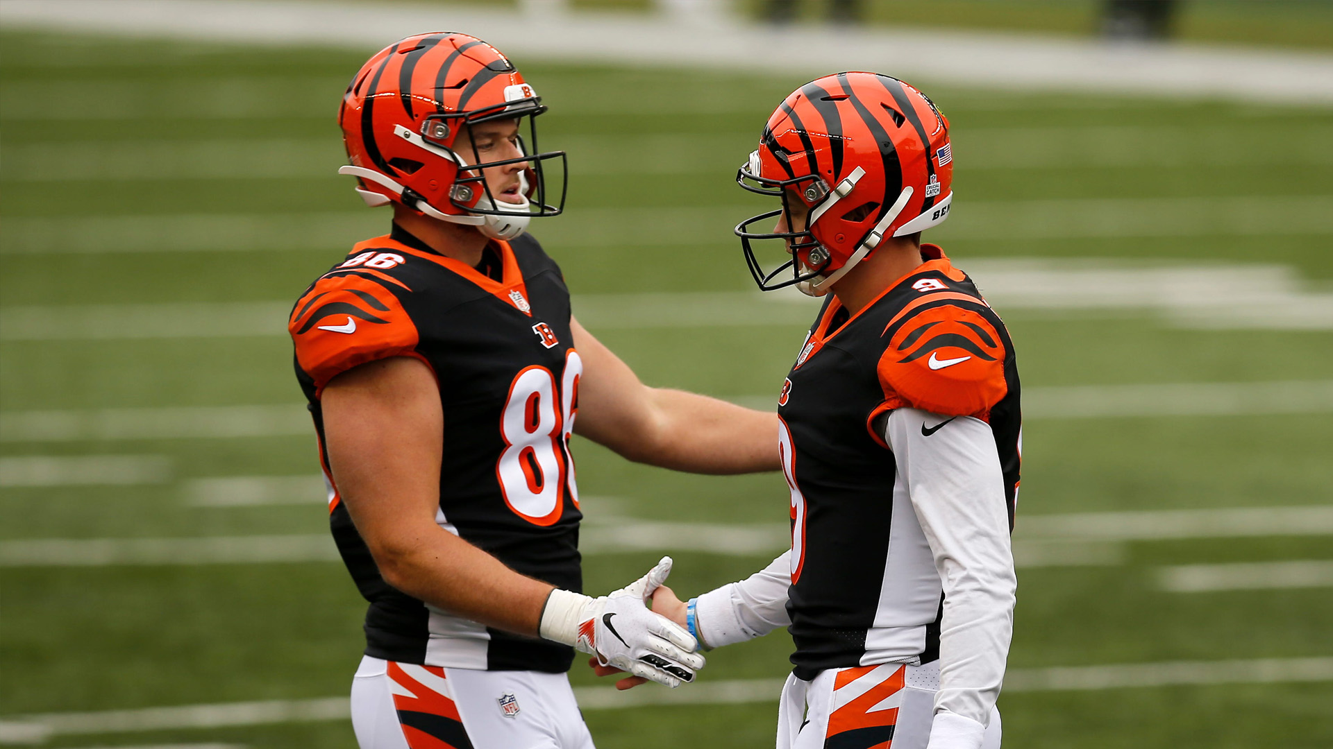 <p><strong>Line: </strong>Steelers -7.5</p>
<p>Pittsburgh remained undefeated after winning its tickle fight against Garrett Gilbert and the Cowboys. The Steelers have been getting out to slow starts all year and it's finally going to bite them this week.</p>
<p>Ben Roethlisberger went on the reserve/COVID-19 list Wednesday but he can clear it and still play Sunday like Matthew Stafford did last week.</p>
<p>Joe Burrow has covered in all but one (or two depending on the line you got) games this season. The Bengals are frisky. There's a high chance Cincinnati's poor offensive line gets Burrow killed in this game, but I'll ride with the Ohio gunslinger pulling off the upset.</p>
<p><strong>Pick: </strong>Bengals 28, Steelers 27</p>