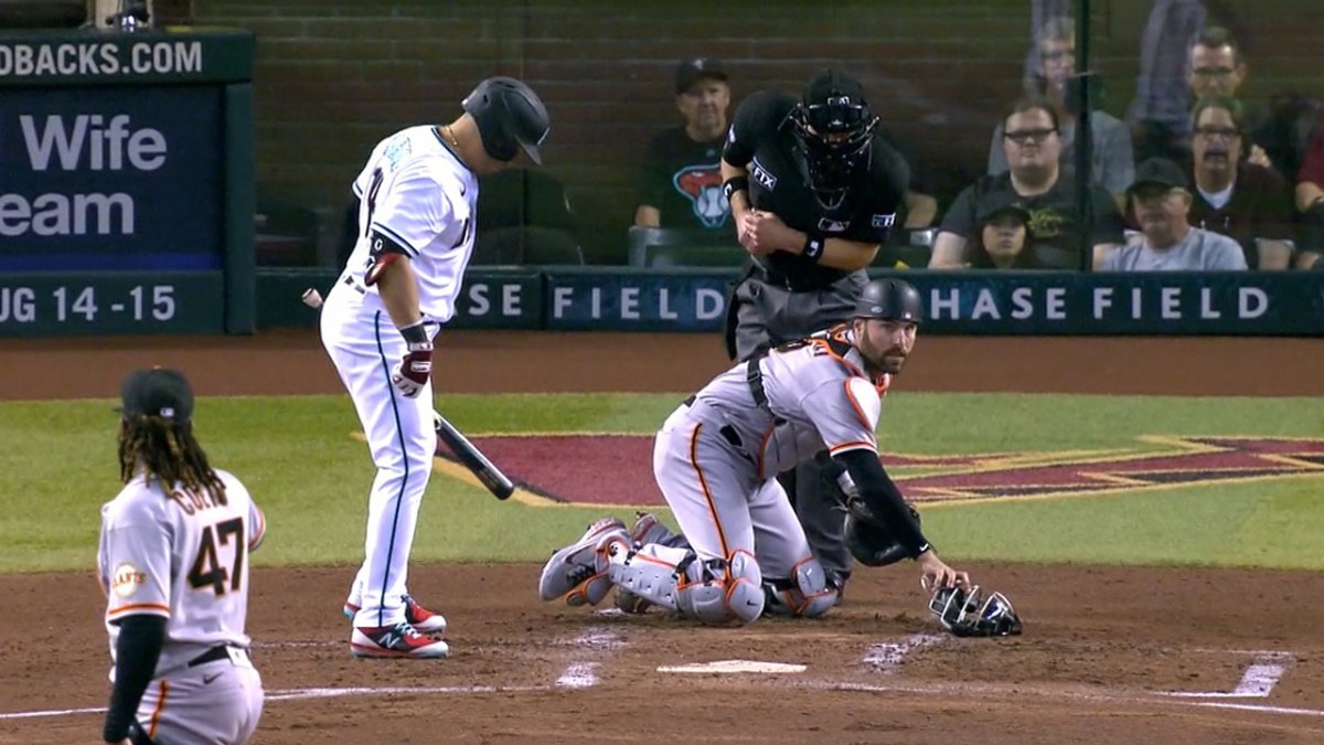 Bizarre ‘catcher’s balk’ call costs Giants run vs. Dbacks NBC Sports