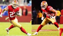 49ers' Kyle Shanahan admits Christian McCaffrey-Elijah Mitchell