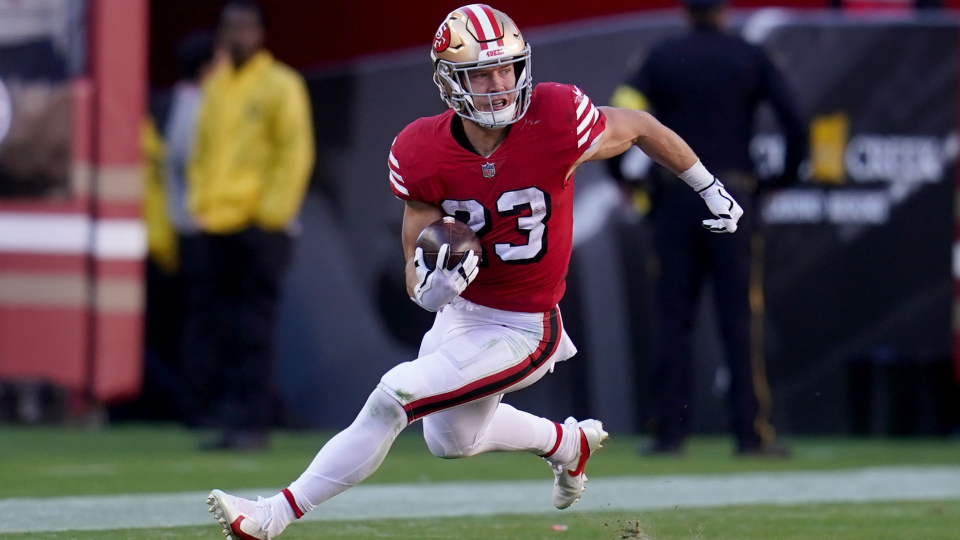 49ers news: Christian McCaffrey said he has too much respect to wear Frank  Gore's #21 jersey - Niners Nation