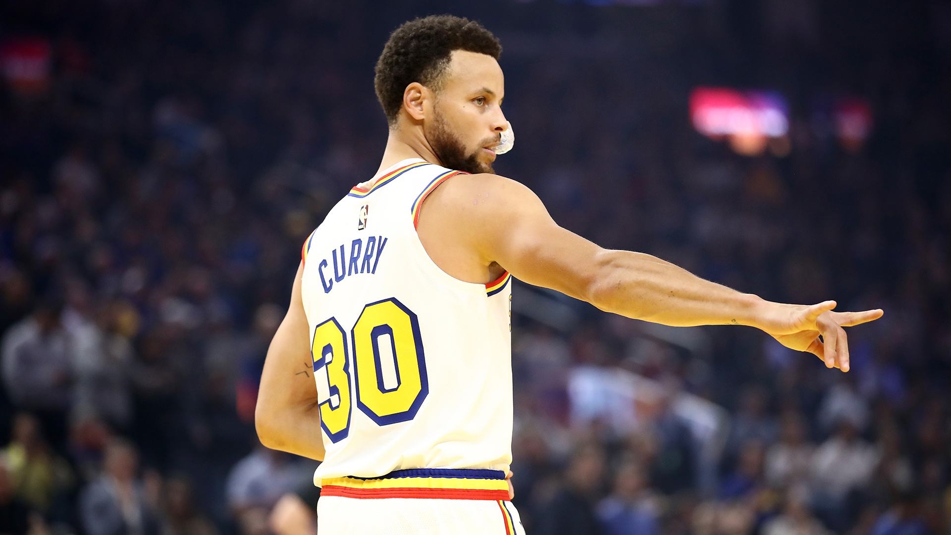 <p>The Warriors would be ranked much higher if not for the heartbreaking news about Klay Thompson's Achilles injury. With him, they surely would be considered a true title contender. Without him, they probably fall outside of that tier. That said, Golden State did very well to regain its balance in the wake of such a punch to the gut.</p>
<p>Kelly Oubre immediately steps into Thompson's vacated spot in the starting lineup, and both Brad Wanamaker and Kent Bazemore were great value additions. Andrew Wiggins will need to take a step forward in order for the Warriors to finish considerably higher in the standings, and it wouldn't hurt if James Wiseman hit the ground running. But as long as Steph Curry is healthy -- knock on every piece of wood in your house right now -- and Draymond Green is motivated -- which he most definitely is -- the Warriors should not be counted out of the title chase.</p>