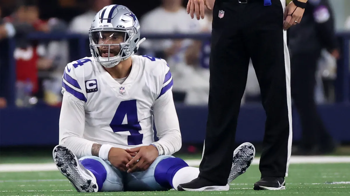 Dak Prescott: Dallas Cowboys star apologizes for praising fans who threw  trash at officials after playoff loss