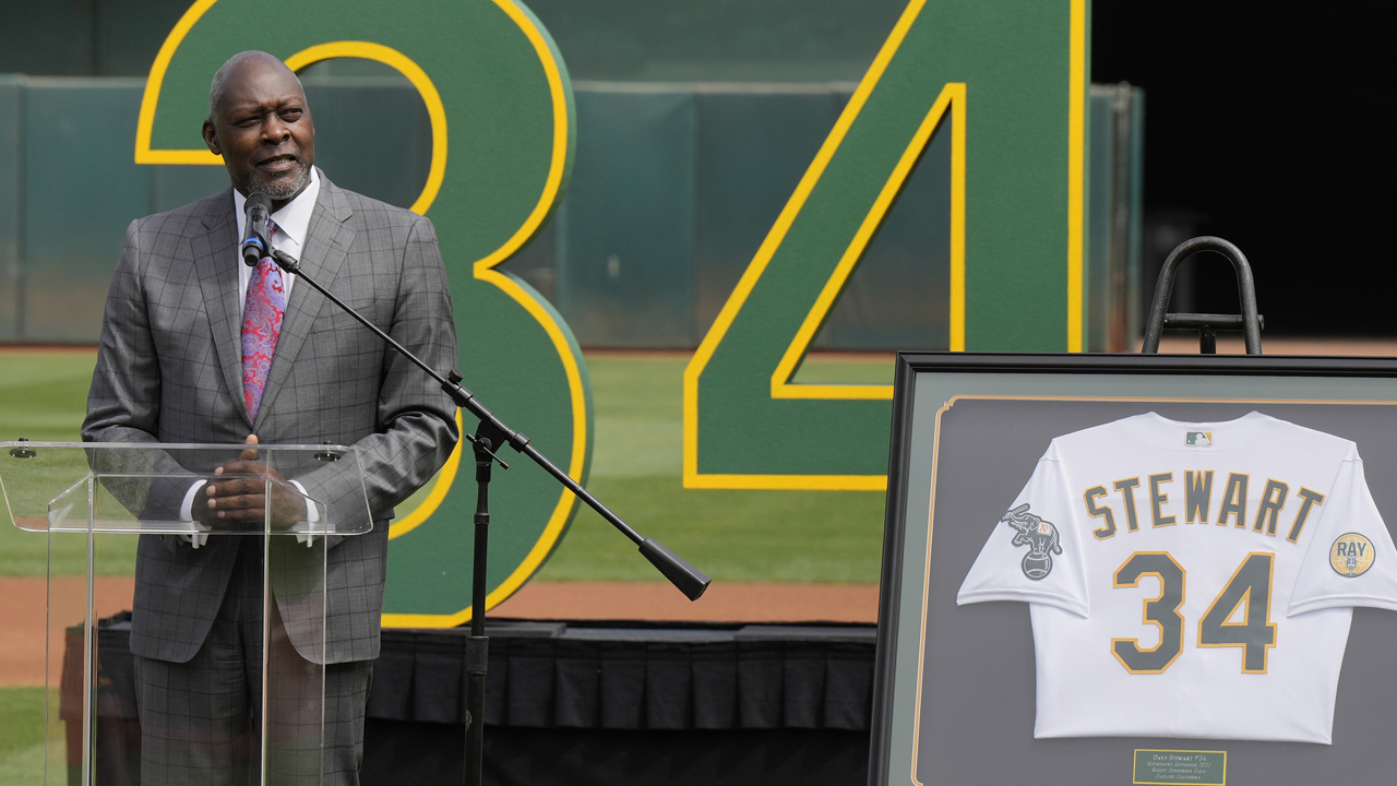 Oakland A's To Retire Dave Stewart's No. 34 on Sunday, Sept. 11 - Sactown  Sports