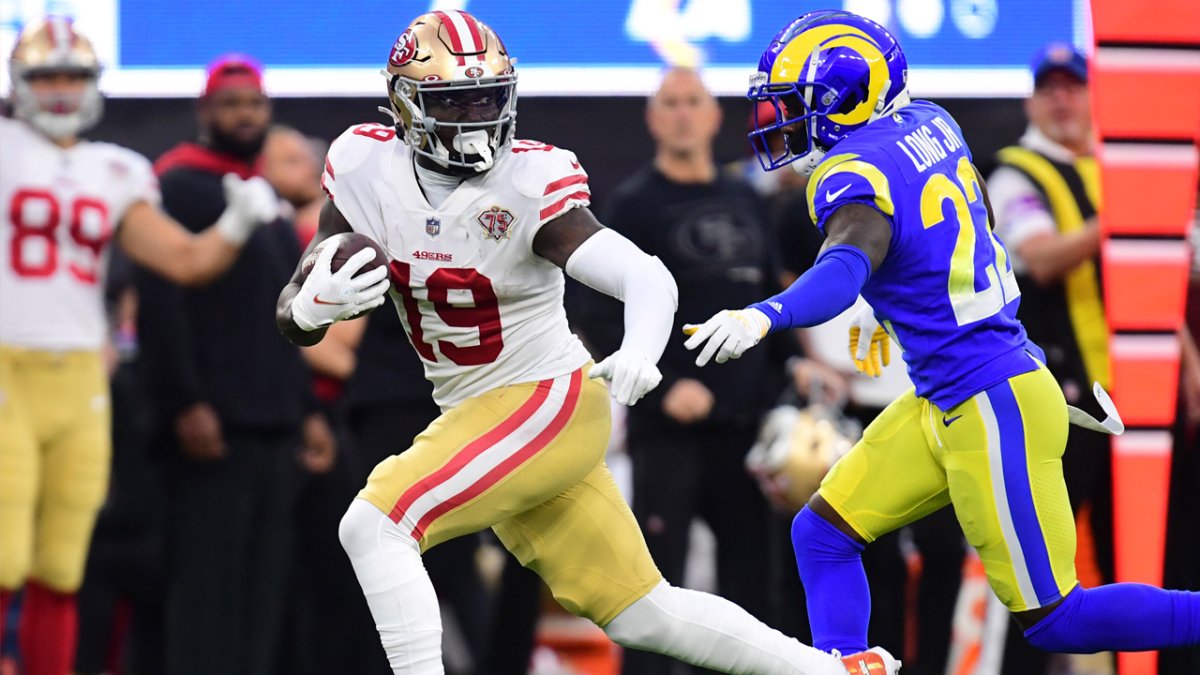 San Francisco 49ers WR Deebo Samuel dominates vs. Rams per PFF