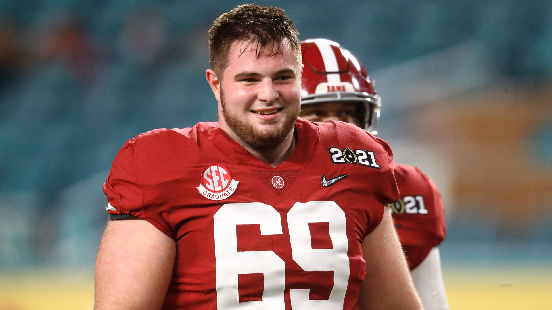 <p>The Ravens got Lamar Jackson a weapon with their first first-round pick, now it's time to bolster the line in front of him.</p>

<p>Baltimore added Kevin Zeitler and is expected to sign tackle Alejandro Villanueva, but the Ravens still need help on the interior. Dickerson is a versatile prospect who can play guard or center. While he has had some injury issues, he's a solid blocker who knows how to use his frame and strength to win at the point of attack. --<em>JS</em></p>
