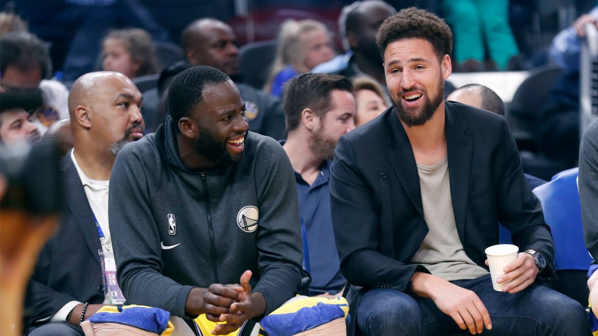 Klay Thompson, Draymond Green out for Warriors vs. Trail Blazers game ...