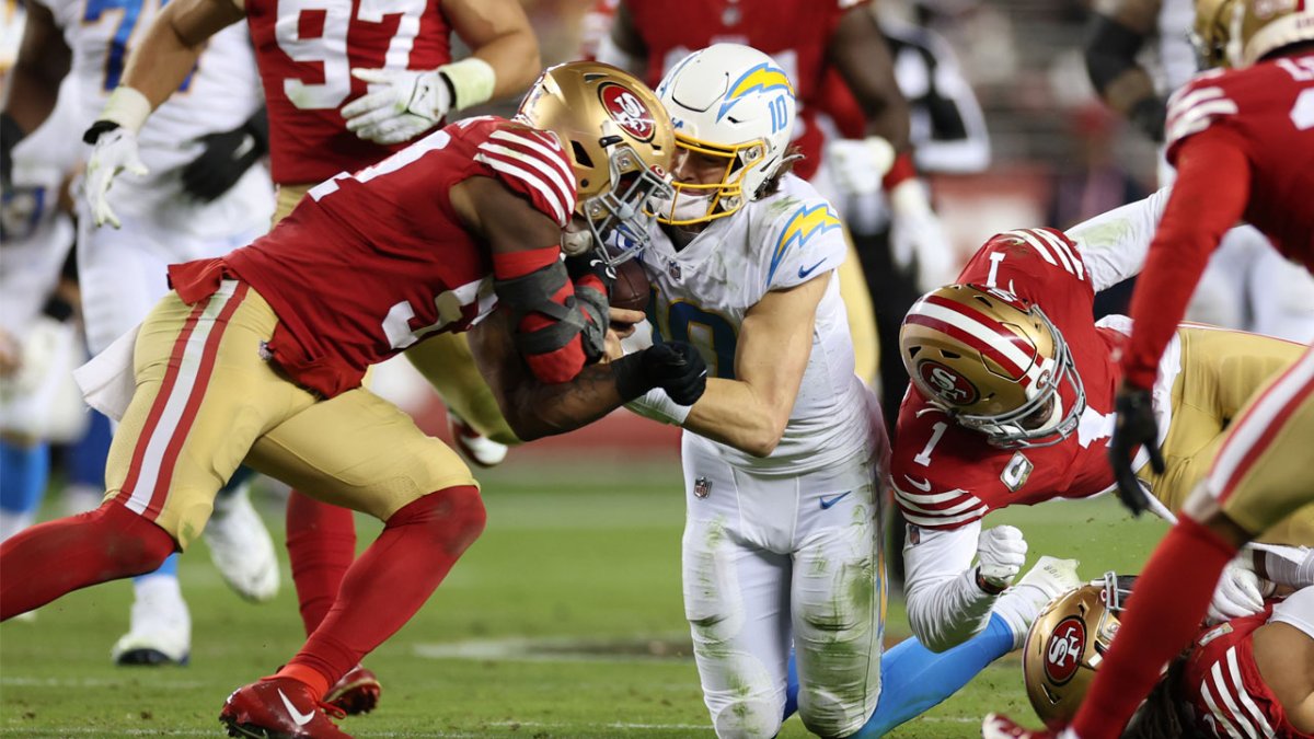 Los Angeles Chargers v San Francisco 49ers at Levi's Stadium - CBS San  Francisco