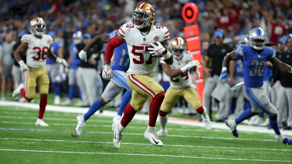 49ers build 28-point lead, hold on for 41-33 win over Lions - The