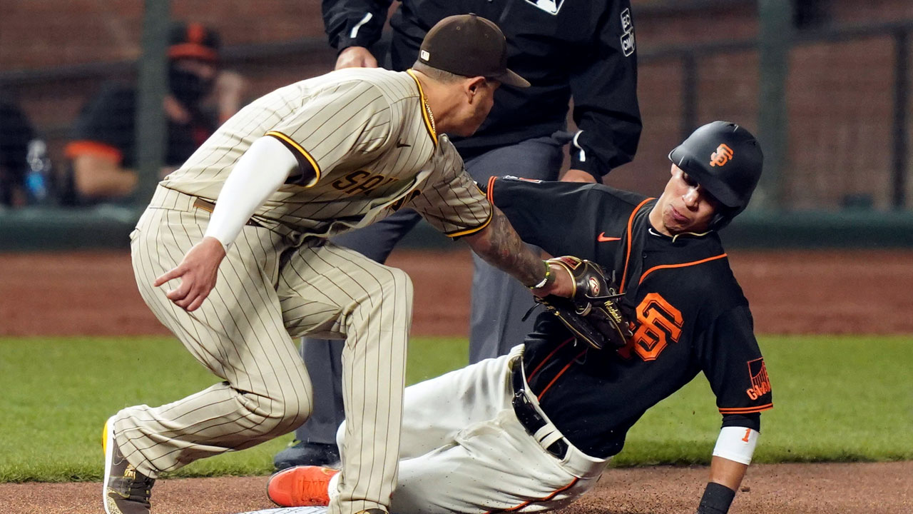 <p>Only the young and athletic Seattle Mariners have stolen more bases this spring than the Giants, who will have one of the oldest and slowest Opening Day rosters in the big leagues. That hasn't kept them from putting an emphasis on swiping bags at a high rate this spring.</p>

<p>"One thing that we learned last year is that we had a few opportunities -- not a lot, but a couple -- that we think we could have capitalized on but didn't," Kapler said. "The goal here is not to be the most aggressive team in baseball stealing bases, the goal is to practice enough where we feel confident when the situation arises and we need to take advantage of a moment. The only way to do that is to push the boundaries in spring training."</p>

<p>This is a stat that won't carry over. The Giants stole 19 bases in 60 games last season, and they're not built to run -- on the projected roster, only Austin Slater, Dubon and Mike Yastrzemski rank above-average by sprint speed, and all are just a tick above. There's no doubt the Giants can run the bases better, though -- that's a big emphasis for Dubon -- so perhaps all this spring work will lead to some improvement. </p>
