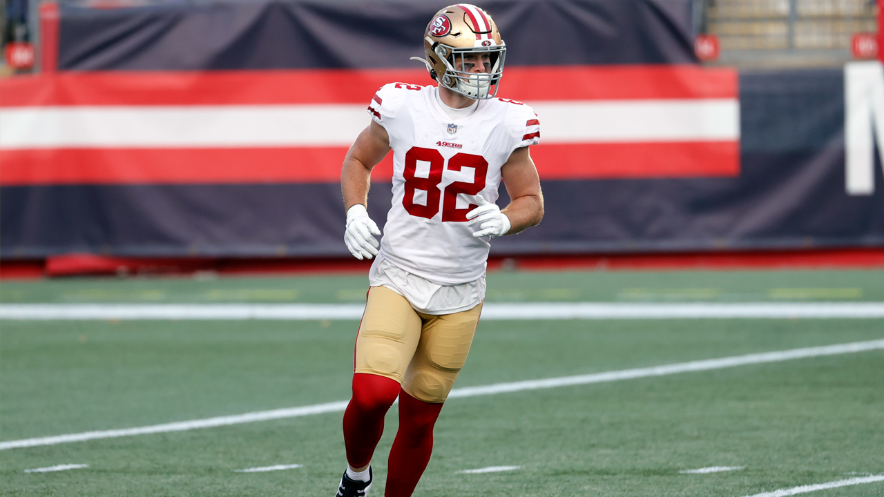 <p>The 49ers are bracing to play the rest of the season without Kittle. Although veteran tight end Jordan Reed might return to action after missing five games with a knee injury, Dwelley will take over as the team’s primary tight end.</p>

<p>Dwelley has just six catches for 70 yards on the season. But he got into the end zone in the fourth quarter last week against Seattle on a 16-yard touchdown pass after Kittle left the game a fractured foot.</p>

<p>Dwelley is an under-the-radar player who might have an opportunity to take advantage of some matchups to keep the chains moving on third downs.</p>
