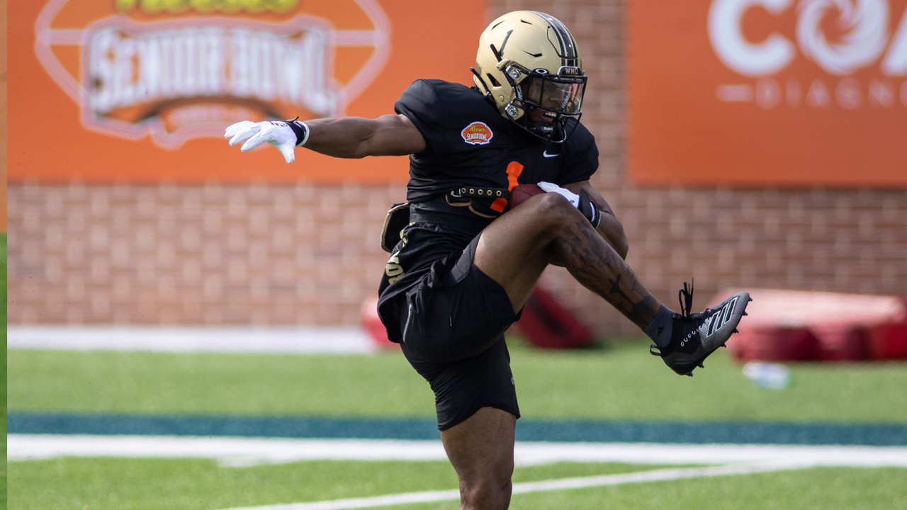 <p>The 49ers will look to get more support for the new quarterback, and Eskridge fits that bill.</p>

<p>Eskridge, who opened a lot of eyes during the week at the Senior Bowl, could provide the 49ers with the kind of playmaker they have lacked from the slot position. He would also benefit greatly from the coaching of wide receivers coach Wes Welker.</p>

<p>Eskridge also adds a lot of value on special teams with his breakaway speed. </p>
