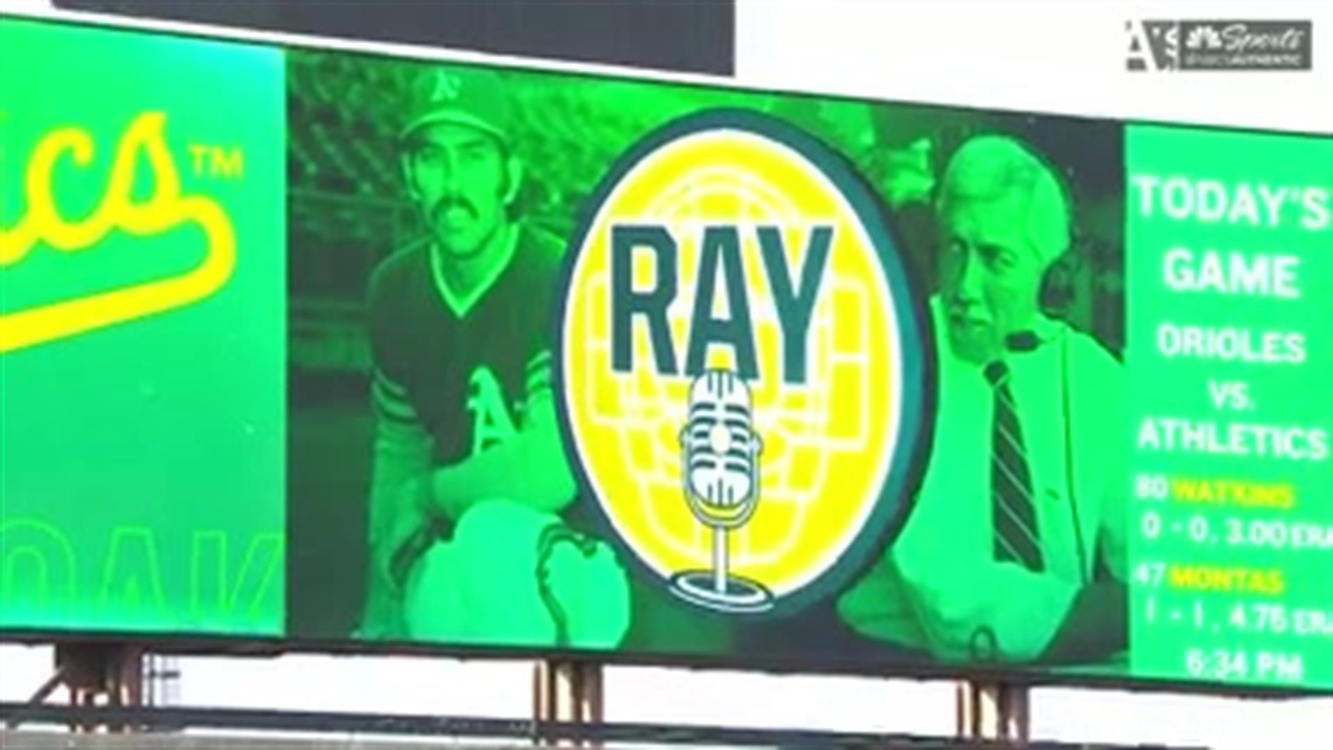A's unveil jersey patch honoring Ray Fosse