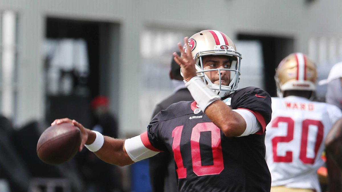 Santa Clara, California, USA. 11th Jan, 2020. 10 Jimmy Garoppolo